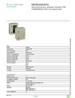 Datenblatt zu Schneider Electric NSYPLM3025TG, EAN: 3606480776465