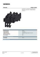 Datenblatt zu Siemens 3RA29112AA00, EAN: 4011209740976 Datenblatt zu Siemens 3RA29112AA00, EAN: 4011209740976