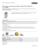 Datenblatt zu Phoenix Contact 2320911, EAN: 4046356520027