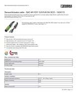 Datenblatt zu Phoenix Contact 1424113, EAN: 4046356693172 Datenblatt zu Phoenix Contact 1424113, EAN: 4046356693172