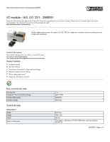 Datenblatt zu Phoenix Contact 2688051, EAN: 4046356501576