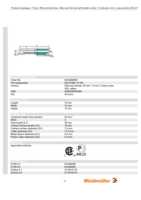 Datenblatt zu Weidmüller 9019280000, EAN: 4008190038380