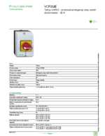Datenblatt zu Schneider Electric VCF2GE, EAN: 3389110194104