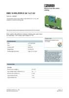 Datenblatt zu Phoenix Contact 2940087, EAN: 4017918079857