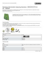 Datenblatt zu Phoenix Contact 2902849, EAN: 4046356689205