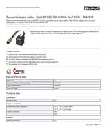 Datenblatt zu Phoenix Contact 1434918, EAN: 4046356413312 Datenblatt zu Phoenix Contact 1434918, EAN: 4046356413312