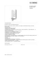 Datenblatt zu Siedle 200044427-00, EAN: 4015739444274 Datenblatt zu Siedle 200044427-00, EAN: 4015739444274