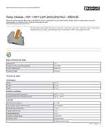 Datenblatt zu Phoenix Contact 2903330, EAN: 4046356732314