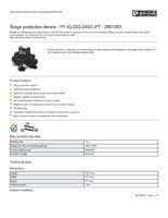 Datenblatt zu Phoenix Contact 2801263, EAN: 4046356766463