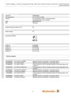 Datenblatt zu Weidmüller 0248500000, EAN: 4008190022723