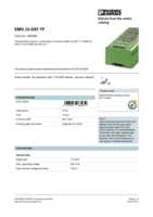 Datenblatt zu Phoenix Contact 2950064, EAN: 4017918083939
