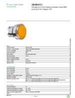 Datenblatt zu Schneider Electric ZB4BH053, EAN: 3389110122718