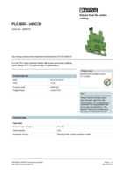 Datenblatt zu Phoenix Contact 2966016, EAN: 4017918130794