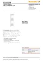 Datenblatt zu Weidmüller 1858480000, EAN: 4032248409143