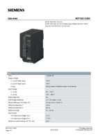 Datenblatt zu Siemens 6EP13331LB00, EAN: 4025515152989
