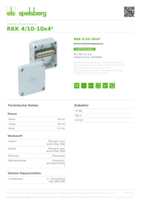 Datenblatt zu Spelsberg 60740401, EAN: 4013902090037 Datenblatt zu Spelsberg 60740401, EAN: 4013902090037