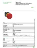 Datenblatt zu Schneider Electric XB5AT845, EAN: 3389110903751