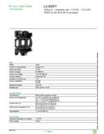 Datenblatt zu Schneider Electric LX1D6F7, EAN: 3389110233377 Datenblatt zu Schneider Electric LX1D6F7, EAN: 3389110233377
