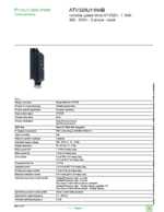 Datenblatt zu Schneider Electric ATV320U11N4B, EAN: 3606480931246