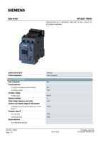 Datenblatt zu Siemens 3RT20271BB40, EAN: 4011209790087