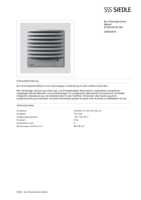Datenblatt zu Siedle 200036814-00, EAN: 4015739368143