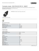 Datenblatt zu Phoenix Contact 1403911, EAN: 4046356694704 Datenblatt zu Phoenix Contact 1403911, EAN: 4046356694704