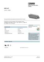 Datenblatt zu Phoenix Contact 1600001, EAN: 4017918021733