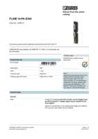 Datenblatt zu Phoenix Contact 2299770, EAN: 4017918880453