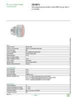 Datenblatt zu Schneider Electric ZB4BP4, EAN: 3389110888003