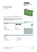 Datenblatt zu Phoenix Contact 2861357, EAN: 4017918894290