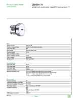 Datenblatt zu Schneider Electric ZB4BA131, EAN: 3389110887600