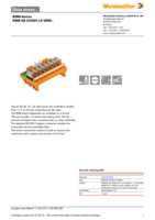 Datenblatt zu Weidmüller 1107761001, EAN: 4032248047727