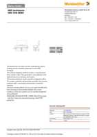 Datenblatt zu Weidmüller 1213300000, EAN: 4008190871147
