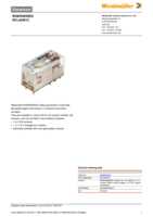 Datenblatt zu Weidmüller 4058560000, EAN: 4032248189274