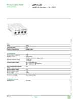 Datenblatt zu Schneider Electric LUA1C20, EAN: 3389110367300 Datenblatt zu Schneider Electric LUA1C20, EAN: 3389110367300
