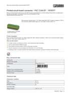 Datenblatt zu Phoenix Contact 1910377, EAN: 4017918175153