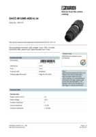 Datenblatt zu Phoenix Contact 1641714, EAN: 4017918925161 Datenblatt zu Phoenix Contact 1641714, EAN: 4017918925161