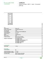 Datenblatt zu Schneider Electric XAPE304, EAN: 3389110628067