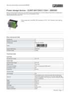 Datenblatt zu Phoenix Contact 2866365, EAN: 4017918959760
