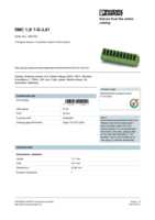 Datenblatt zu Phoenix Contact 1827321, EAN: 4017918114442 Datenblatt zu Phoenix Contact 1827321, EAN: 4017918114442