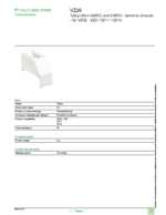 Datenblatt zu Schneider Electric VZ26, EAN: 3389110552027