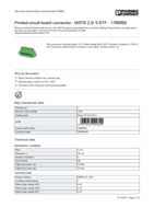 Datenblatt zu Phoenix Contact 1786860, EAN: 4017918042820