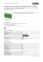 Datenblatt zu Phoenix Contact 1792634, EAN: 4017918045067