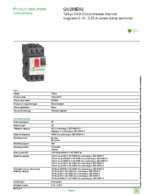 Datenblatt zu Schneider Electric GV2ME02, EAN: 3389110342970