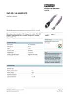 Datenblatt zu Phoenix Contact 1507489, EAN: 4017918900281 Datenblatt zu Phoenix Contact 1507489, EAN: 4017918900281