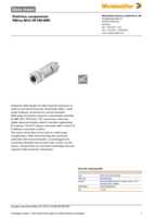 Datenblatt zu Weidmüller 8426220000, EAN: 4032248036516