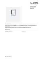 Datenblatt zu Siedle 200039100-00, EAN: 4015739391004 Datenblatt zu Siedle 200039100-00, EAN: 4015739391004