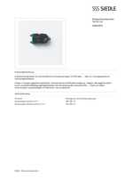 Datenblatt zu Siedle 200043874-00, EAN: 4015739438747 Datenblatt zu Siedle 200043874-00, EAN: 4015739438747