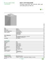 Datenblatt zu Schneider Electric NSYCVF575M230MF, EAN: 3606480151392 Datenblatt zu Schneider Electric NSYCVF575M230MF, EAN: 3606480151392