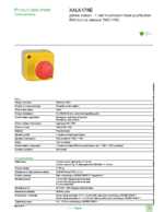 Datenblatt zu Schneider Electric XALK178E, EAN: 3389110113662